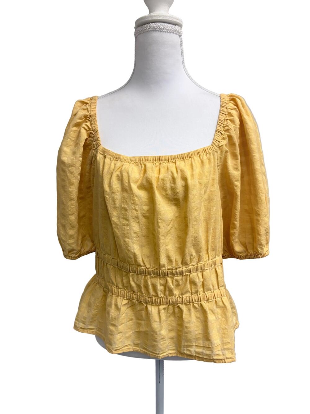 Yellow Madewell Shirt Large